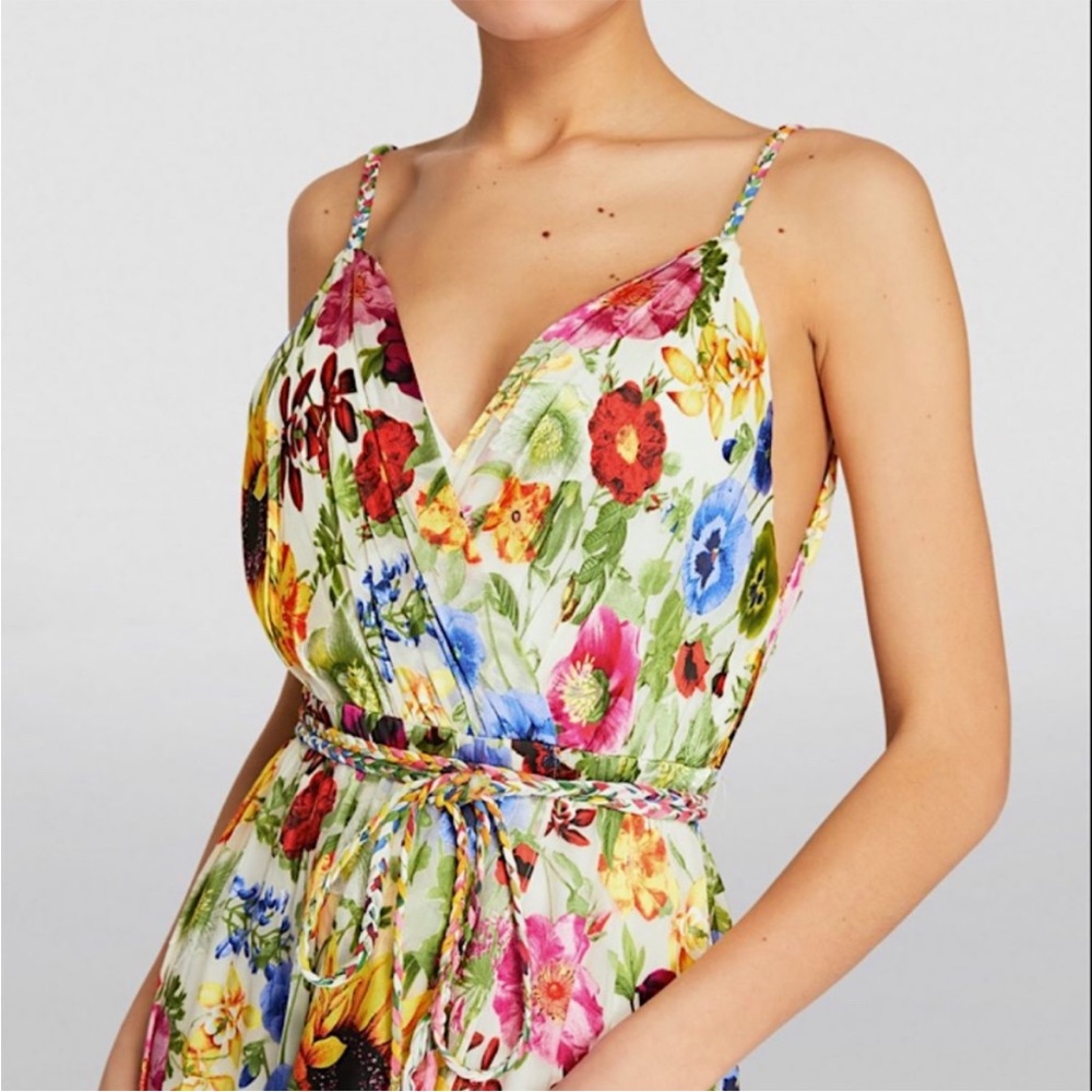 Alice + Olivia Samantha Floral Dress - Picture 3 of 10